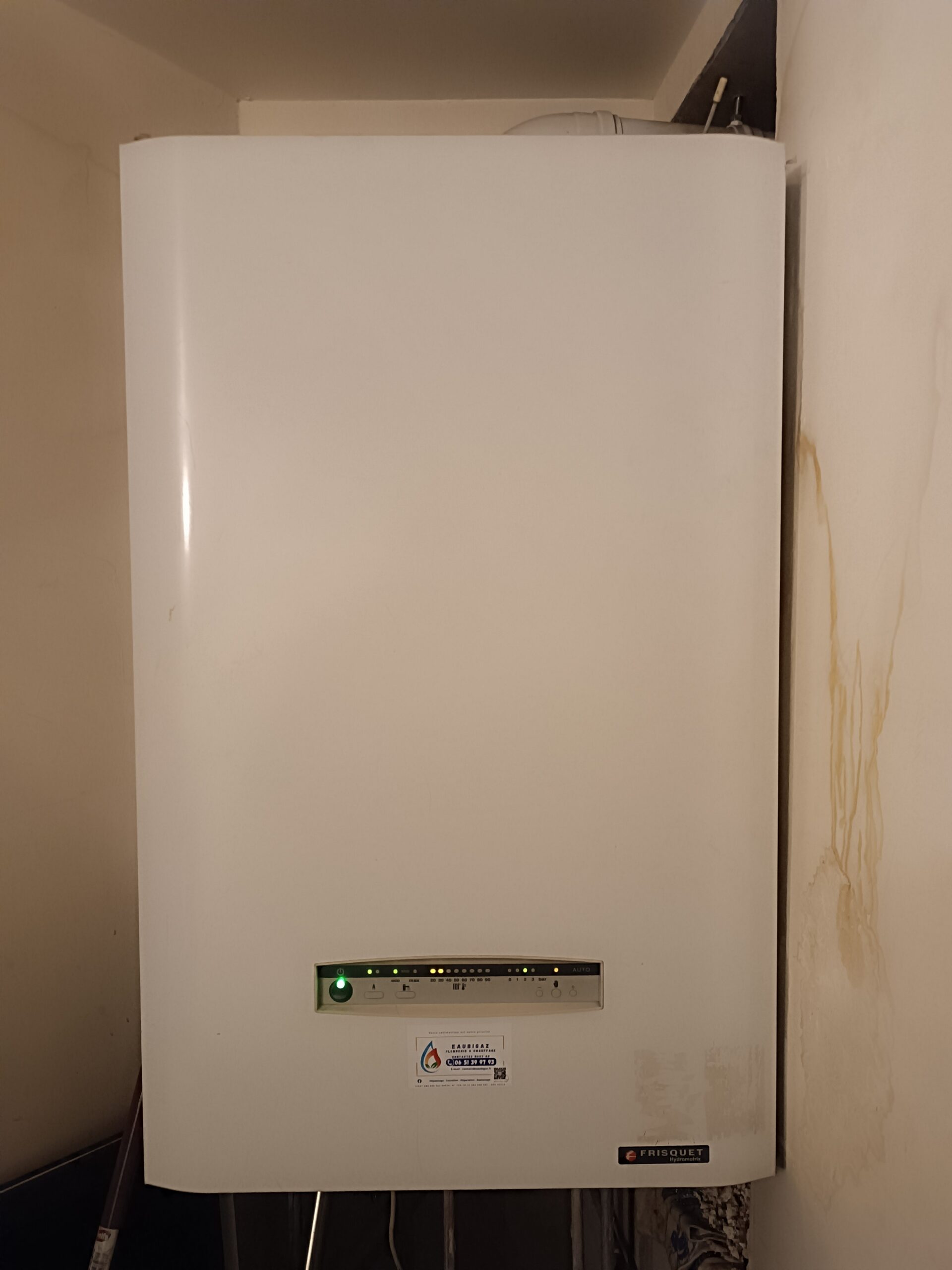 Ramonage conduit chaudière gaz à Evry