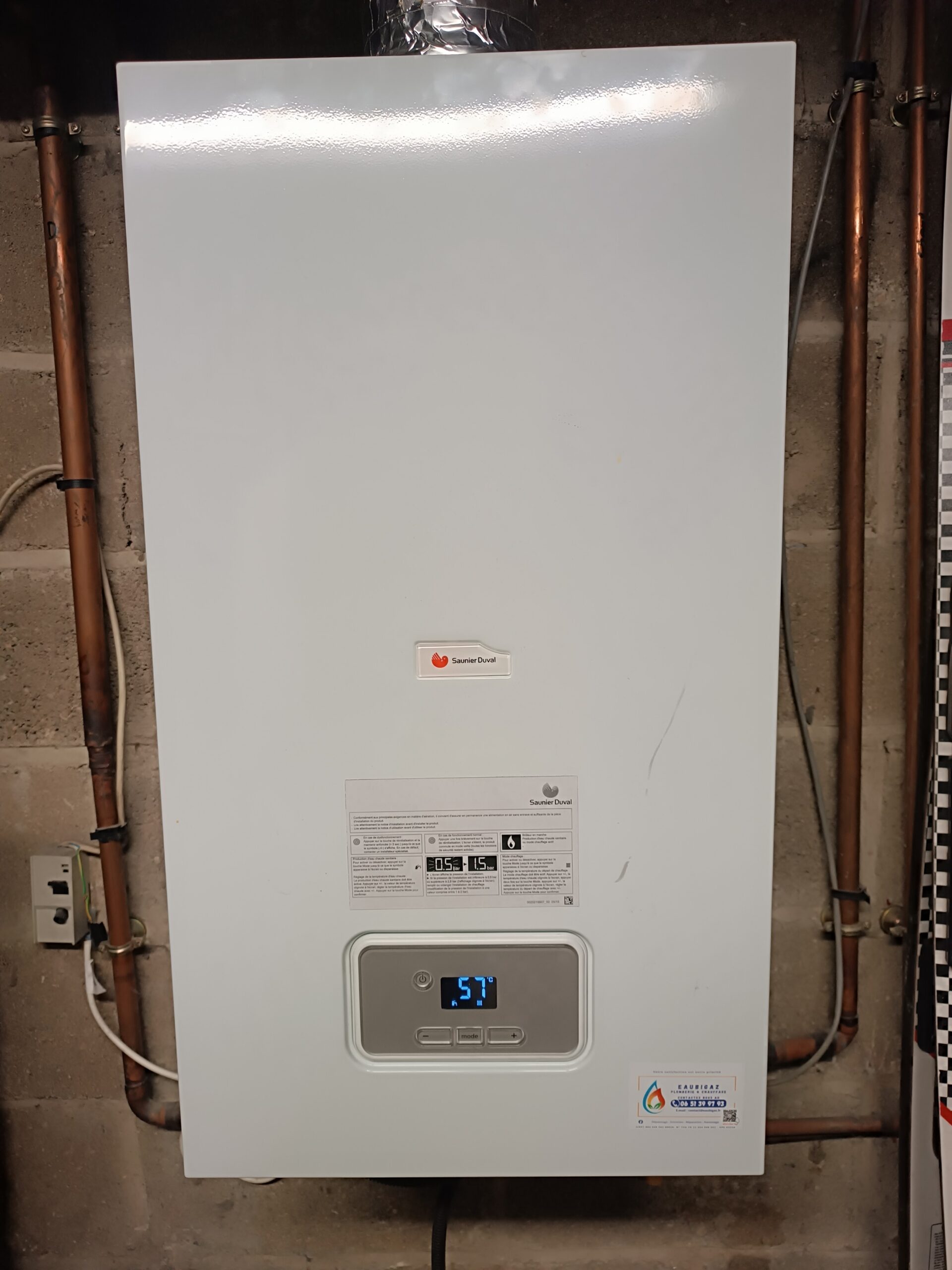 Entretien chaudière gaz à Evry