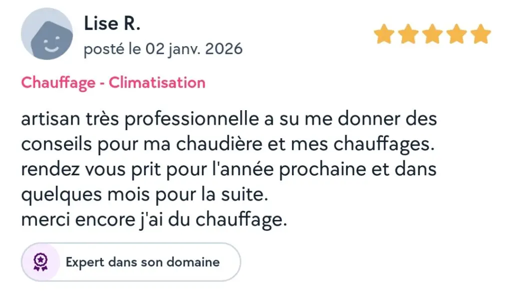 Clients satisfaits par EAUBIGAZ